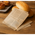 Coltar hartie natur, model ziar, 14x19cm, 2000 bucati / set - 14 x 19cm Model Ziar - 2000 buc.