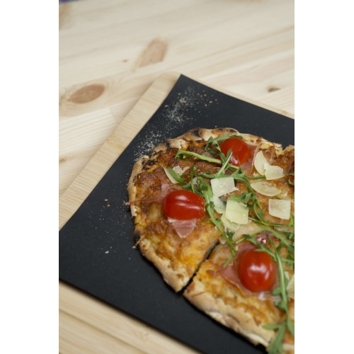 Hartie cerata neagra pentru pizza, burger, cartofi - 30x30cm (Hartie 45gr) - 500 coli Hartie cerata neagra pentru pizza, burger, cartofi - 30x30cm (Hartie 45gr) - 500 coli