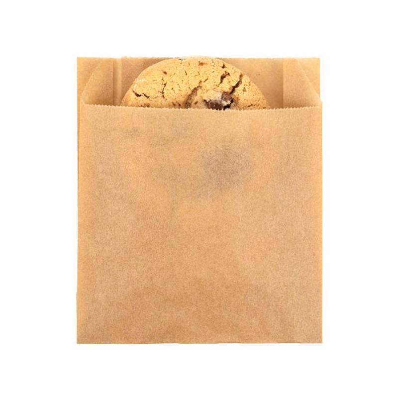 Punga hartie natur,cerata - 11x4x12cm - 1500 buc