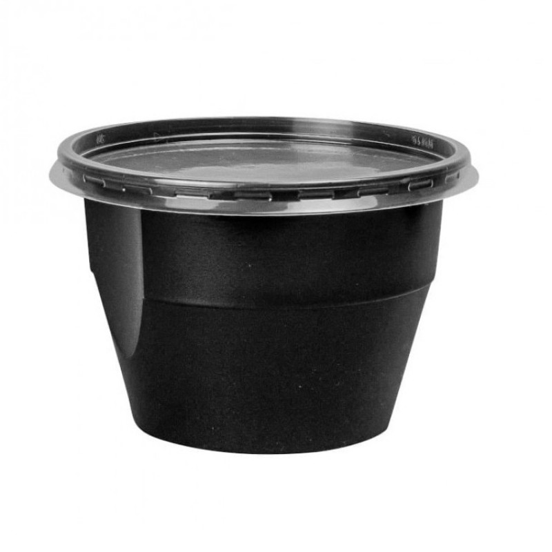 Bol supă PP PACCOR+capac 680 ml, 50 buc/set