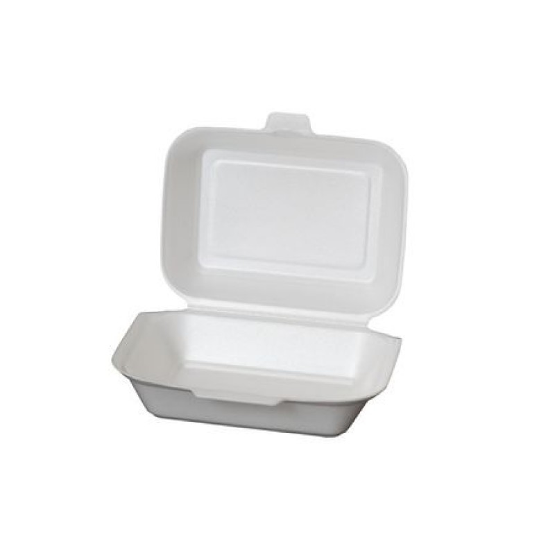 Caserola hamburger mare polistiren HB9, 200 buc