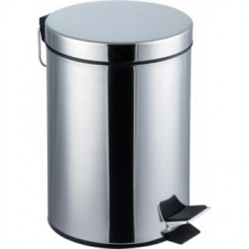 Coș de gunoi cu pedală, 20 litri, inox