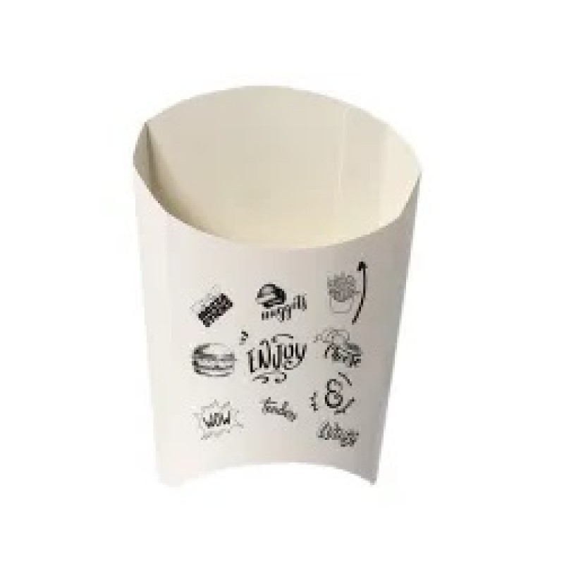 Cutie cartofi prajiti mare, color 100 buc/set