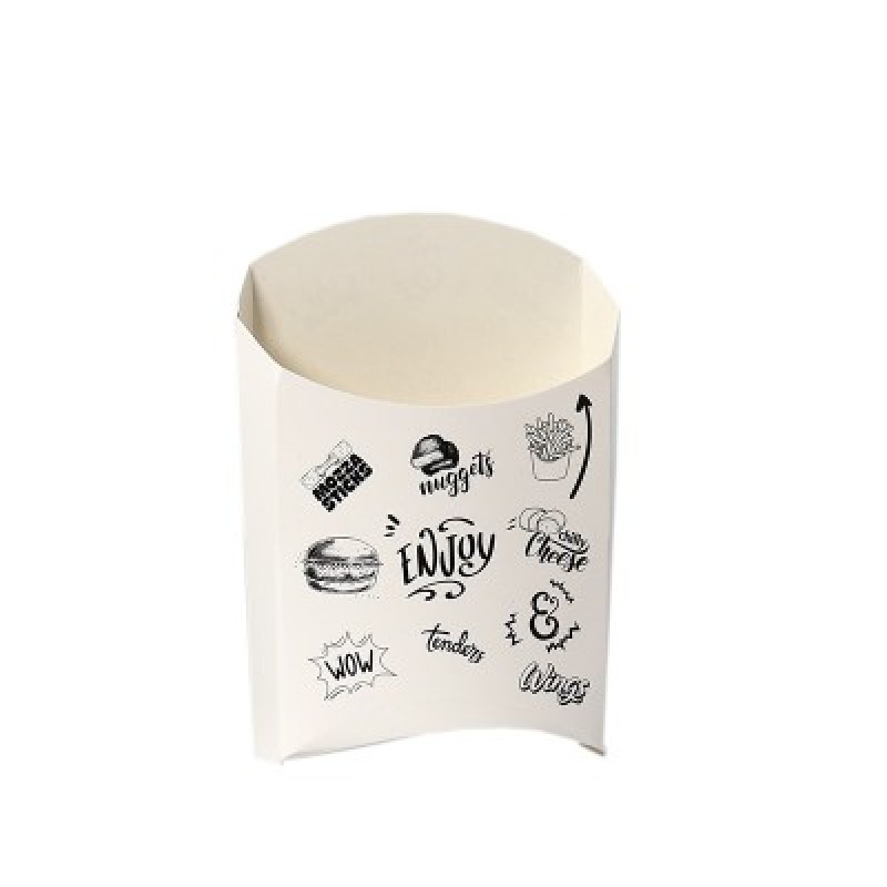 Cutie cartofi prajiti medie, color 100 buc/set