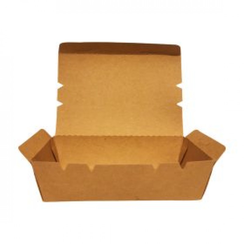 Cutie meniu carton kraft 500 cc, 50 buc/set Cutie meniu carton kraft 500 cc, 50 buc/set