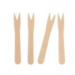 Furculite lemn cartofi prajiti 8.5 cm, 1000 buc/set Furculite lemn cartofi prajiti 8.5 cm, 1000 buc/set