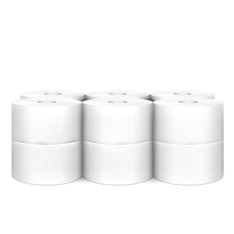 Hârtie igienică,două straturi Minijumbo, 12 role