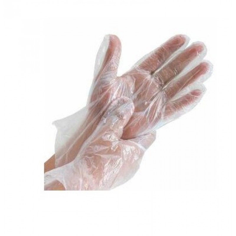 Mănuși din polietilenă  100 buc/set