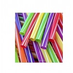 Paie reutilizabile cocktail JUMBO color, 500 buc/set